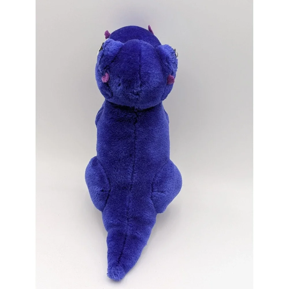 Dinosaur‎ Blue Purple T Rex Plush 11 Inch Stuffed Animal Toy